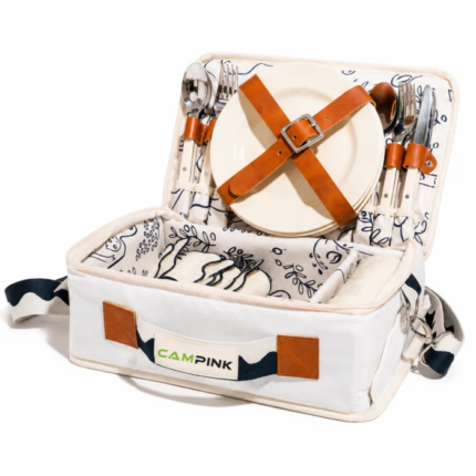CamPink-CamPink Riviera White Picnic Set 1