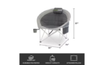 CamPink-Campink Oversized Round Lounge Chair 2